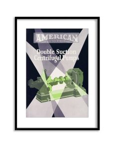 American Pumps | Vintage Retro Poster | Colour Factory Editions