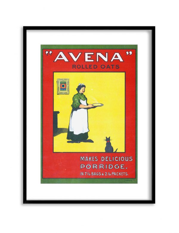 Avena | Vintage Retro Poster | Colour Factory Editions