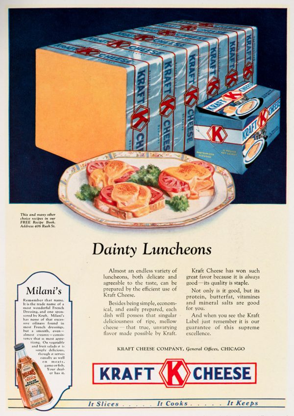 Dainty Lunch | Vintage Retro Poster | Colour Factory Editions