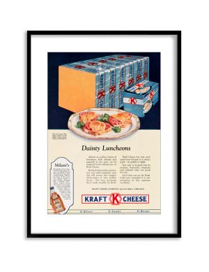 Dainty Lunch | Vintage Retro Poster | Colour Factory Editions