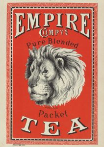 Empire Tea | Vintage Retro Poster | Colour Factory Editions