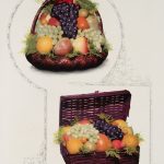 Fruit Hamper | Vintage Retro Poster | Colour Factory Editions