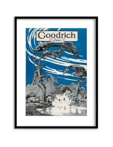 Goodrich | Vintage Retro Poster | Colour Factory Editions