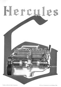 Hercules | Vintage Retro Poster | Colour Factory Editions