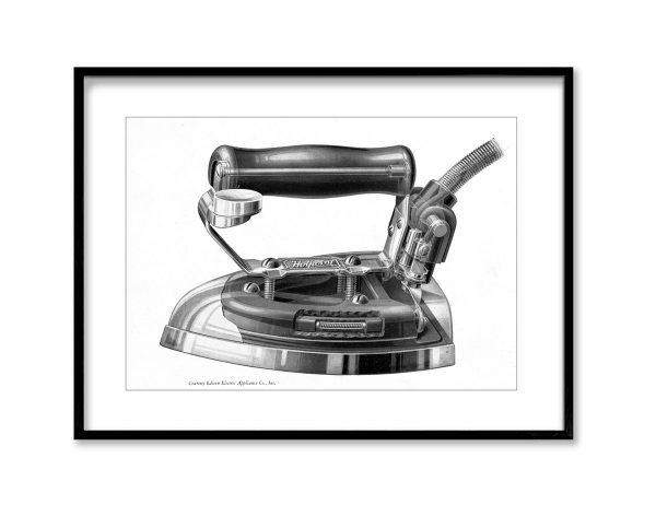 Hotpoint Iron | Vintage Retro Poster | Colour Factory Editions