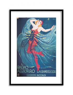 IL Ragno | Vintage Retro Poster | Colour Factory Editions
