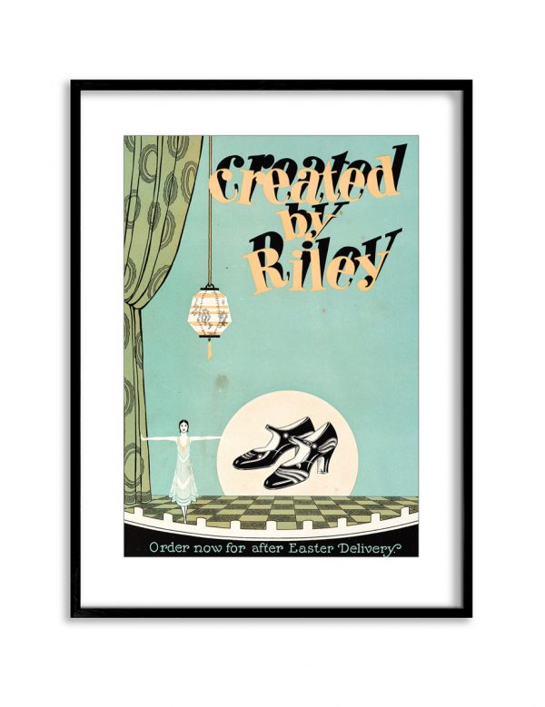 Created by Riley | Vintage Retro Poster | Colour Factory Editions