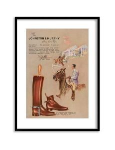 Johnston & Murphy | Vintage Retro Poster | Colour Factory Editions