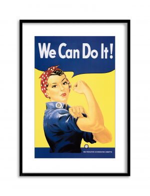 We can do it | Vintage Retro Poster | Colour Factory Editions